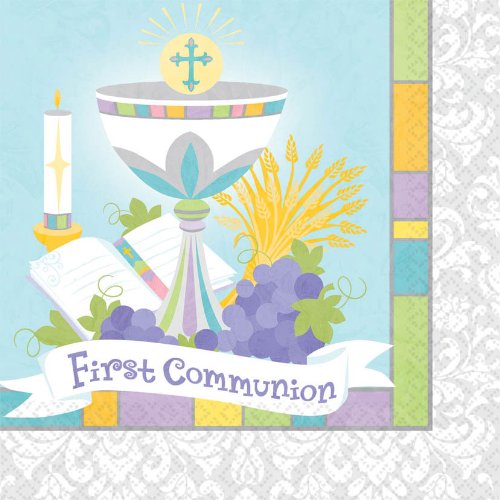 luncheon napkins md count joyous communion