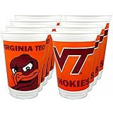 Virginia Tech Hokies 16 oz. Plastic Cups