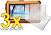 3x Panasonic Lumix DMC-TS3 DMC-FT3 Rugged Digital Camera Premium Clear LCD Screen Protector Cover Guard Shield Film Kit
