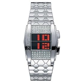 Cerruti - 4361857 - Montre Femme - Quartz - Digitale - Bracelet Acier Inoxydable Argent