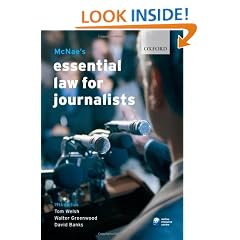 McNae's Essential Law for Journalists