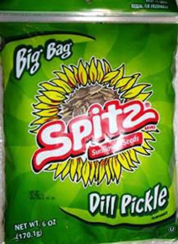 Spitz Sunflower Seeds, Dill Pickle & Cracked Pepper Flavored Variety Pack, 6 Ounce Big Bags (Pack of 2)