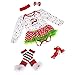 Elevin(TM)Christmas Newborn Baby Girl Party Outfits Romper Clothing Sets Tutu Dress