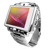 Ultimate Style 1.8 LCD 4 Gb Steel Mp4 Player Watch