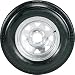 Shipshape Trailer Tires by Tow Master-205/75 X 15, Load Range C, 5 Lug (Galvanized Wh...