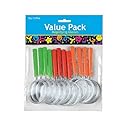 Magnifying Glasses, Assorted colors (Pack of 12) Size 4 1/4", Plastic