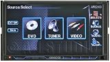Kenwood DDX712 Double-DIN In-Dash CD/DVD Receiver With 6.95 Touchscreen