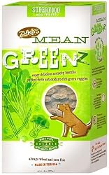 Zuke's Organic Bakes 14-Ounce Super Food Dog Treats, Mean Greenz