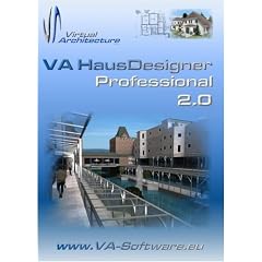 VA HausDesigner Professional 2.0 3D CAD Hausplaner & Zeichenprogramm - auch nutzbar als Einrichtungsplaner, Raumplaner, Badplaner, Gartenplaner & K�chenplaner