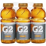 Gatorade G2 Sports Drink, Orange, Low Calorie, 20-Ounce Bottles (Pack of 24)