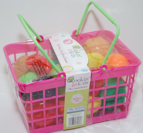 Cookin’ for Kids 20 Piece Toy Food Set