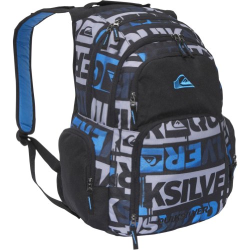 Get Gifts – Quiksilver Men's Special Backpack, Black/Blue, One Size
