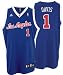 Baron Davis Jersey: adidas Blue Swingman #1 Los Angeles Clippers Jersey - XX-Large