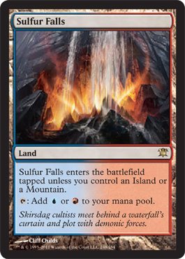 Magic the Gathering - Sulfur Falls - InnistradB005KYEJ8K 