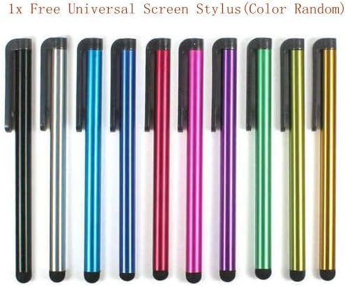 Einzige Colorful SoftGel Flexible TPU Silicone Skin Case Cover for Samsung Galaxy S Duos S7562 / S Duos 2 S7582 (USA Flag)with Free Universal Screen-Stylus