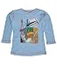 Klang Plunk Long Sleeve Tee in Sky ~ infant & toddler