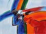 Art Reproduction Oil Painting - Other Great Artists: Color Stack III - Extra Large 36