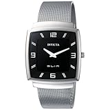 Invicta Men's 5143 Slim Collection Square Stainless Steel Mesh Watch