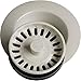 Elkay LKD35BQ Polymer Disposer Flange Fitting with Removable Basket Strainer and Rubber Stopper, Bisque