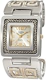 Golden Classic Women's 2142_TT Grecian Goddess Bold Greek Two Tone Watch