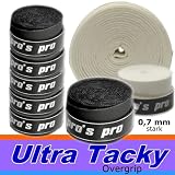 10 Griffb&auml;nder Pro's Pro f&uuml;r Tennis, Badminton, Squash (schwarz) - Pro's Pro