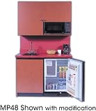 Acme Combo-Serv MP48 48 Compact Kitchen with Sink, 4.2 cu. ft. Refrigerator and Built-in Ice Maker