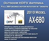 Refurbished Amplified Outdoor HDTV Antenna with Motor Rotor AX-680