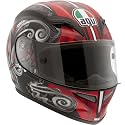 AGV Grid Stigma Black/Red Motorcycle Helmet Large AGV SPA - ITALY 0361O2C0002009