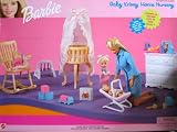 Review Arcotoys, Mattel 67791-91 / Barbie Baby KRISSY Home Nursery Playset w Outfit (1999 Arcotoys, Mattel)