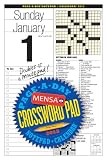 Mensa Crossword Page-a-Day and Notepad 2012 Calendar [Calendar]