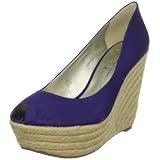Jessica Simpson Womens Jackson Peep-Toe Espadr