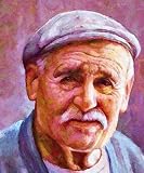 Custom Order #8V-J28, Oil on Canvas, Custom Painting of The Person You Love, For 1 Person of Customer's Choice, Style: Photo-Realism, with Signature Text 
