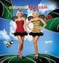 Dreamgirl Women's Reversible Bumble Bee/Lady Bug Costume, Red/Black/,Yellow/Black, X-Small
