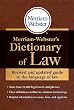 Merriam-Webster s Dictionary of Law