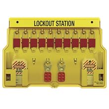 Master Lock 10-Pack Lockout Station with Cover