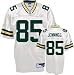 Greg Jennings Youth Jersey: Reebok White Replica #85 Green Bay Packers Jersey - X-Large (18-20)