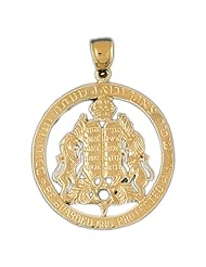 CleverEves 14k Gold Pendant Jewish 7.2 - Gram(s)