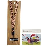 Cute Graphic Card Case with Lanyard - Carriage