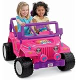 Power Wheels Barbie Jammin Jeep Wrangler