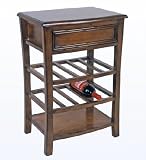Privilege 24021 1 Drawer Accent Stand - Brown