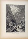 Picturesque America Sinking Run Above Tyrone Print