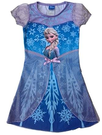 princess disney frozen costume elsa cosplay costumes dress skirt fancy child
