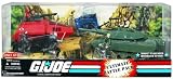 Eigenschaften HASBRO GI JOE / GI Joe - Celebrate 25th Anniversary - TARGET EXCLUSIVE - Ultimate Battle Pack - TRAUM-DIORAMA - G.I.JOE vs. Cobra - Mobat Tank (motorized Action) & 3 Action Figuren: Sgt. Stalker & Short-Fuze & Ralph 