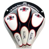 Illinois Fightin Illini 3 Pack Headcover from Team Golf