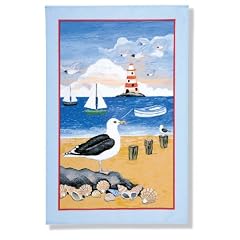 ULSTER WEAVERS 000SGL SEAGULL LINEN TEA TOWEL Nordsee Strand Leuchtturm Maritim Nautisch Meer Ozean GESCHIRRTUCH HANDTUCH LEINEN