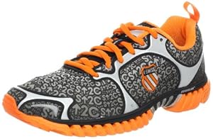 K-Swiss Men's Kwicky Blade Running shoe,Black/Vibrant Orange,14 M US