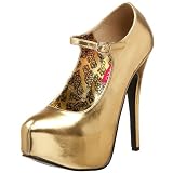 Pleaser Womens Teeze 07 Patent Platform Mary J