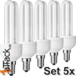 1aTTack.de 84673 Energiesparlampe E14 Sockel 11 W 2 Rohrtechnik 5-teilig