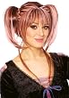 Punky Pigtails Pink Mix Wig - Adult Std.