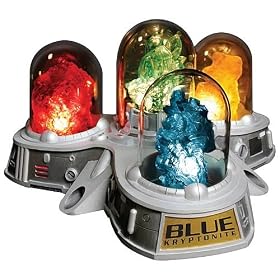 Justice League of America Trophy Room: Multi-Colored Kryptonite Replica Display by Justice League
